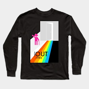 Lesbian out since 1984 Long Sleeve T-Shirt